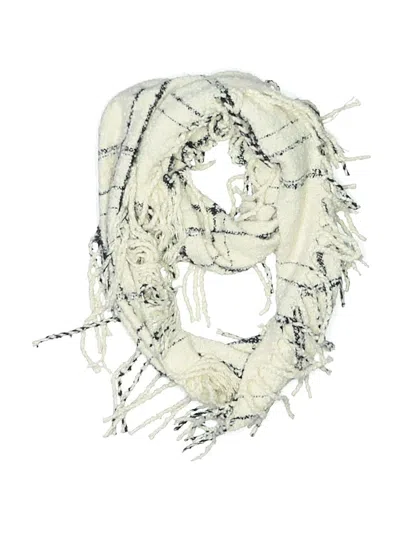 Pre-owned Assorted Brands Scarf In Ivory