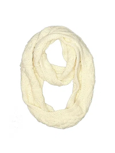 Pre-owned Assorted Brands Scarf In Ivory