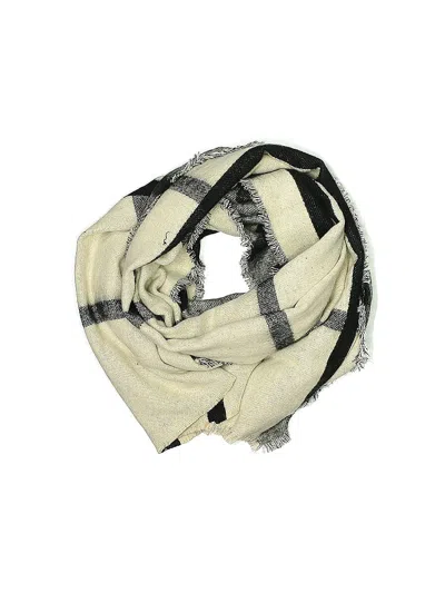 Pre-owned Assorted Brands Scarf In Ivory