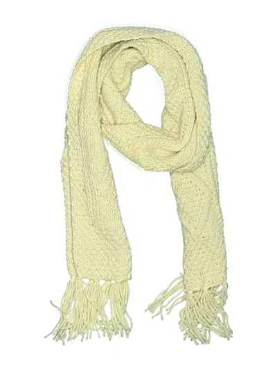 Pre-owned Assorted Brands Scarf In Ivory