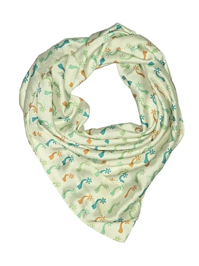 Pre-owned Assorted Brands Scarf In Ivory