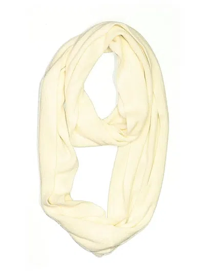 Pre-owned Assorted Brands Scarf In Ivory