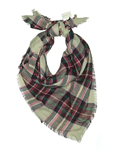 Pre-owned Assorted Brands Scarf In Ivory