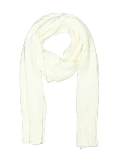 Pre-owned Assorted Brands Scarf In Ivory