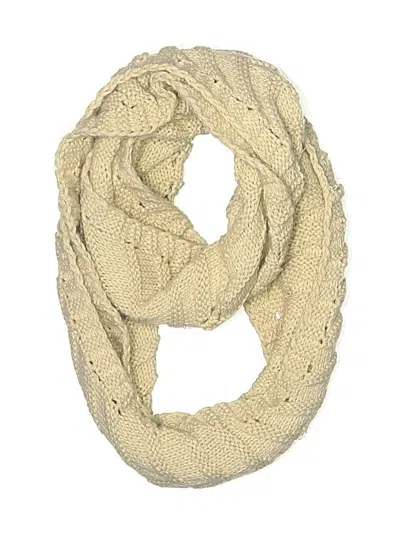 Pre-owned Assorted Brands Scarf In Ivory