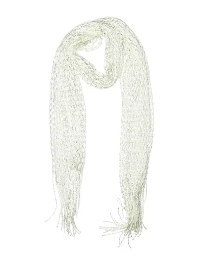 Pre-owned Assorted Brands Scarf In Ivory