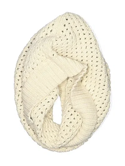 Pre-owned Assorted Brands Scarf In Ivory