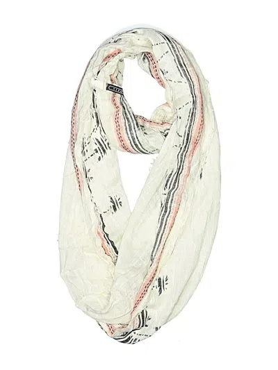 Pre-owned Assorted Brands Scarf In Ivory