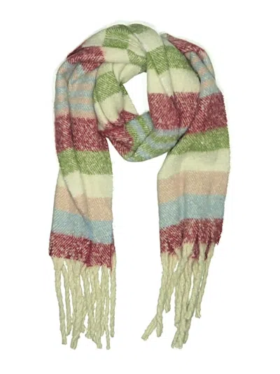 Pre-owned Assorted Brands Scarf In Ivory