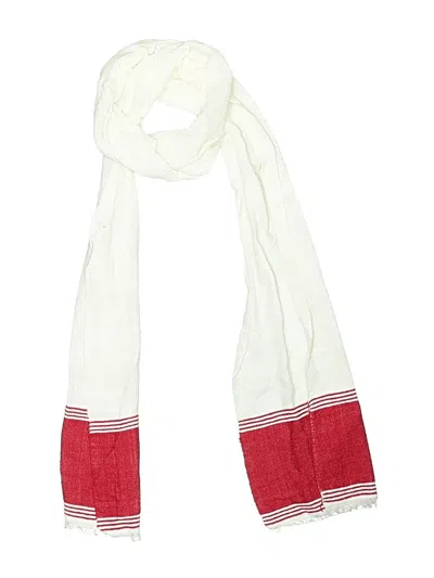 Pre-owned Assorted Brands Scarf In Ivory