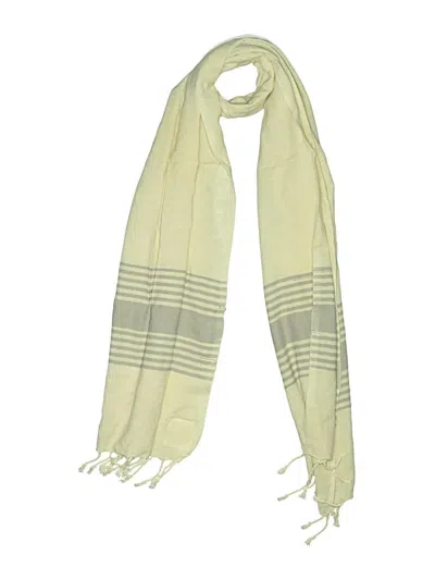 Pre-owned Assorted Brands Scarf In Ivory