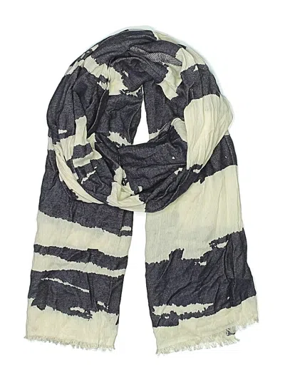 Pre-owned Assorted Brands Scarf In Ivory