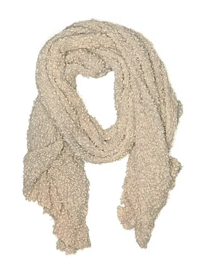 Pre-owned Assorted Brands Scarf In Ivory
