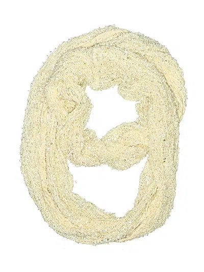 Pre-owned Assorted Brands Scarf In Ivory