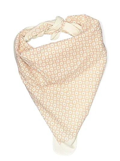 Pre-owned Assorted Brands Scarf In Ivory