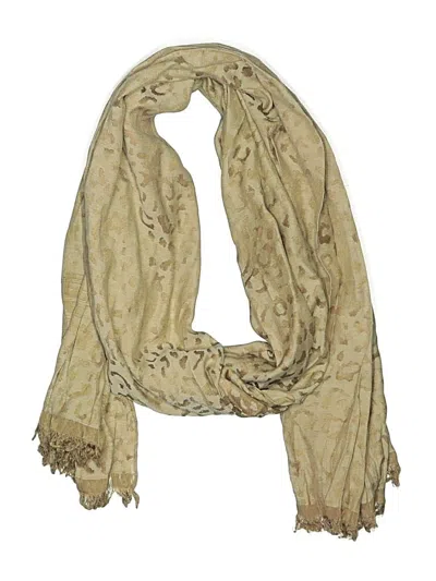 Pre-owned Assorted Brands Scarf In Ivory