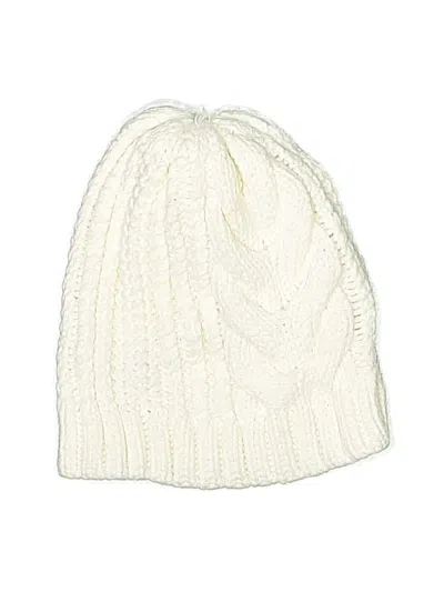 Pre-owned Assorted Brands Scarf In Ivory