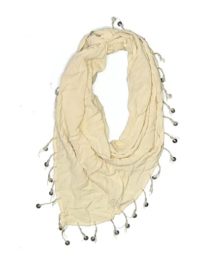 Pre-owned Assorted Brands Scarf In Ivory