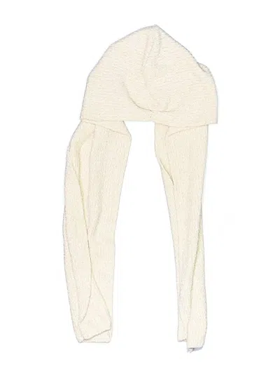 Pre-owned Assorted Brands Scarf In Ivory