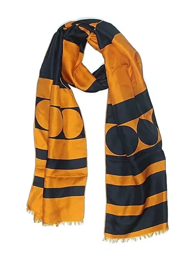 Pre-owned Assorted Brands Scarf In Orange