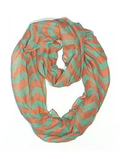Pre-owned Assorted Brands Scarf In Orange
