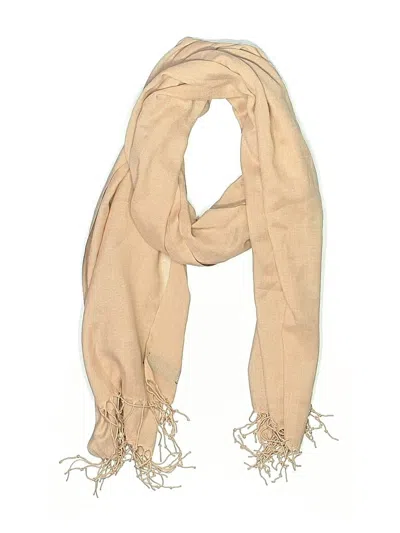 Pre-owned Assorted Brands Scarf In Orange