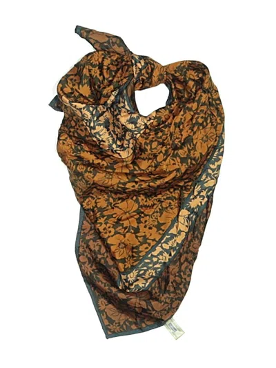 Pre-owned Assorted Brands Scarf In Orange