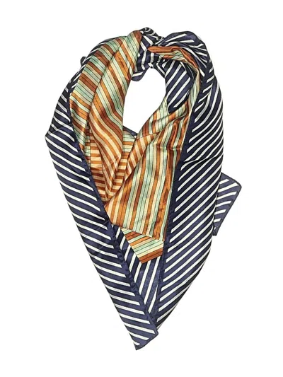 Pre-owned Assorted Brands Scarf In Orange