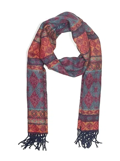 Pre-owned Assorted Brands Scarf In Orange