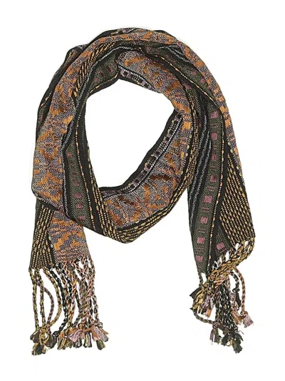 Pre-owned Assorted Brands Scarf In Orange