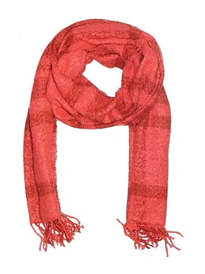 Pre-owned Assorted Brands Scarf In Orange
