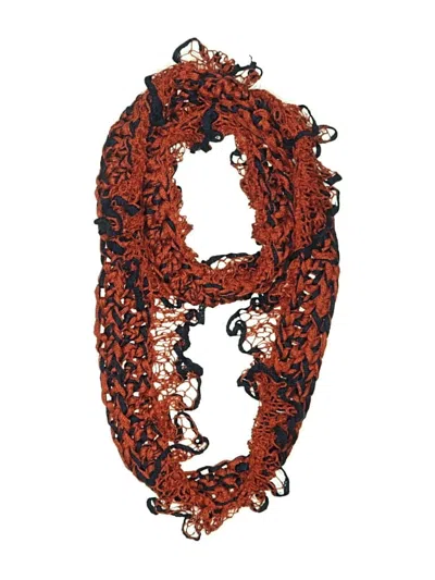 Pre-owned Assorted Brands Scarf In Orange