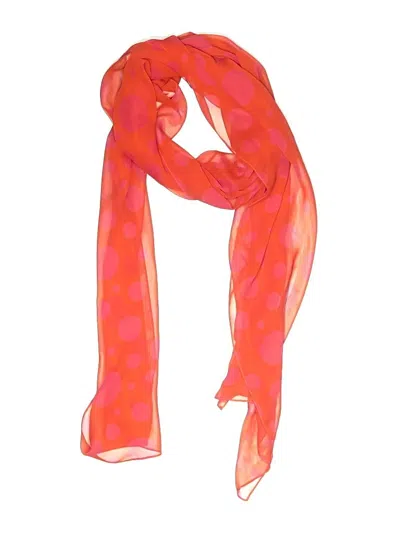 Pre-owned Assorted Brands Scarf In Orange