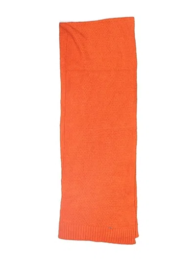 Pre-owned Assorted Brands Scarf In Orange