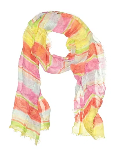 Pre-owned Assorted Brands Scarf In Orange