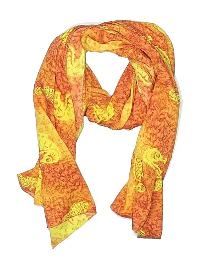 Assorted Brands Scarf In Orange