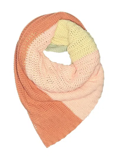 Pre-owned Assorted Brands Scarf In Orange