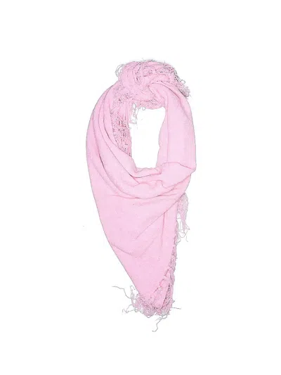 Pre-owned Assorted Brands Scarf In Pink
