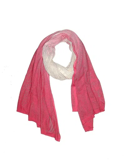 Pre-owned Assorted Brands Scarf In Pink