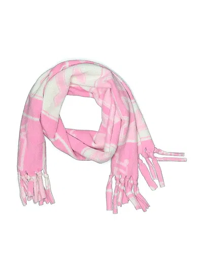 Pre-owned Assorted Brands Scarf In Pink