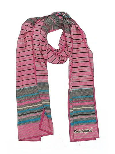 Pre-owned Assorted Brands Scarf In Pink