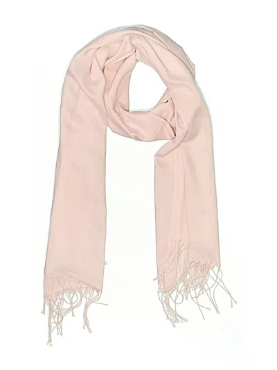 Pre-owned Assorted Brands Scarf In Pink