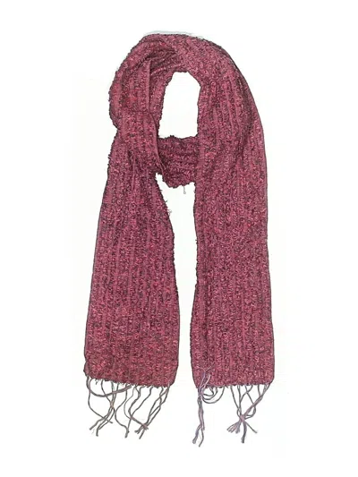 Pre-owned Assorted Brands Scarf In Pink