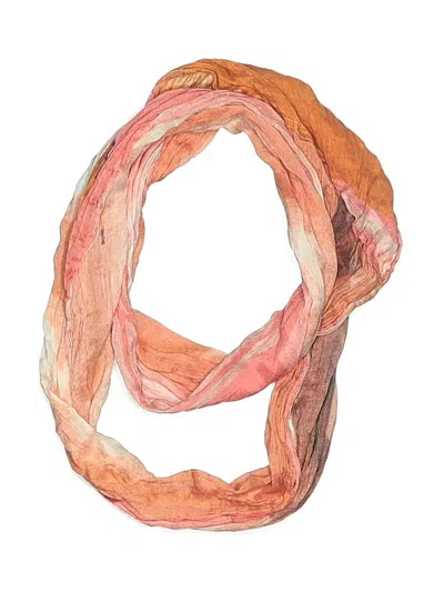 Pre-owned Assorted Brands Scarf In Pink