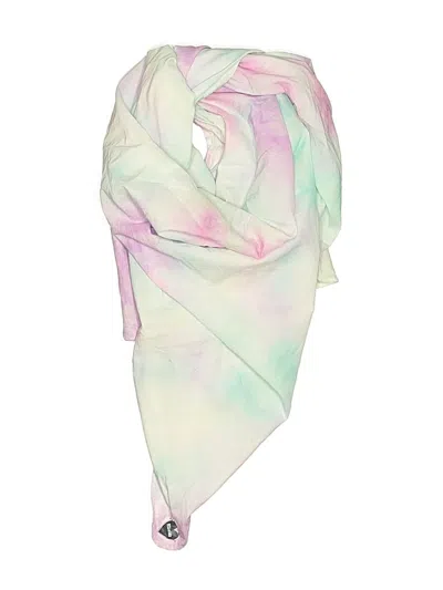 Pre-owned Assorted Brands Scarf In Pink