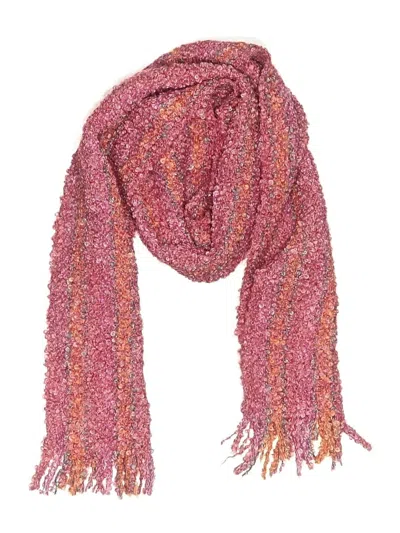 Pre-owned Assorted Brands Scarf In Pink