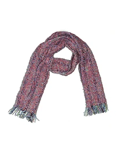 Pre-owned Assorted Brands Scarf In Pink