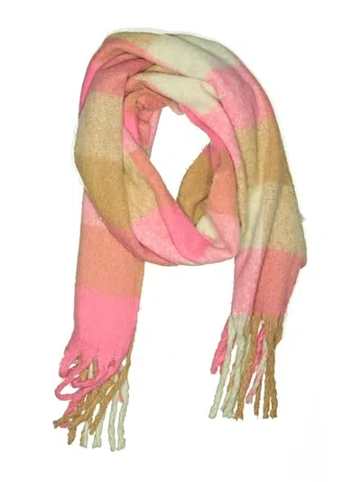 Pre-owned Assorted Brands Scarf In Pink