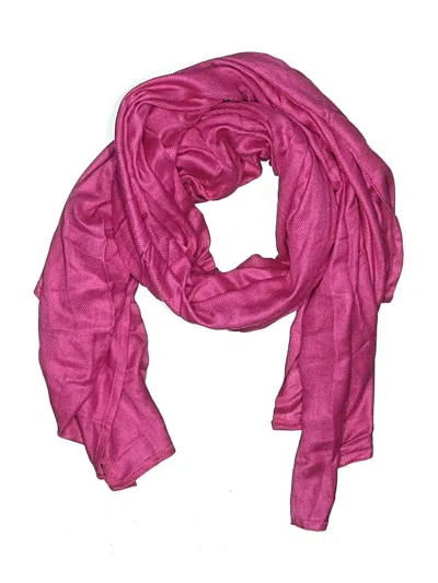 Pre-owned Assorted Brands Scarf In Pink