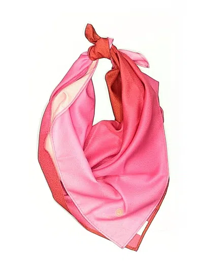 Pre-owned Assorted Brands Scarf In Pink